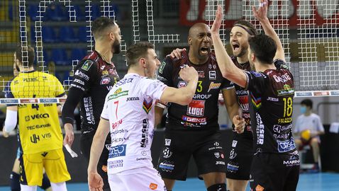 Лубе срази Модена в първия 1/4-финал в Италия (видео + снимки)