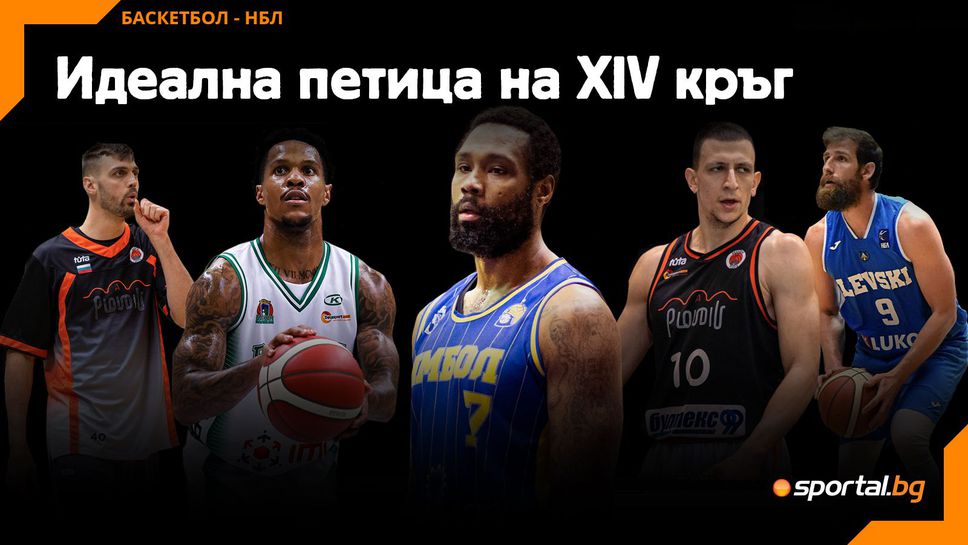 Идеална петица на XIV кръг в НБЛ