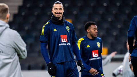  Златан Ибрахимович получи повиквателна за националния тим на Швеция след година неявяване 