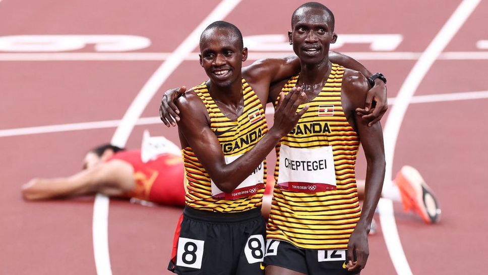 Уганда срещу Етиопия на 5000 м на Диамантената лига в Осло