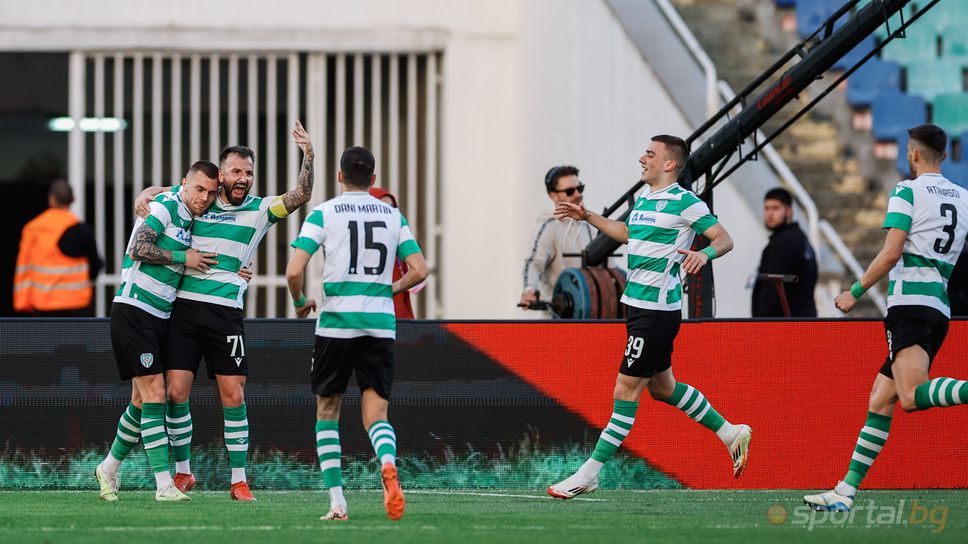 Асен Дончев който вкара попадението с което Черно море откри