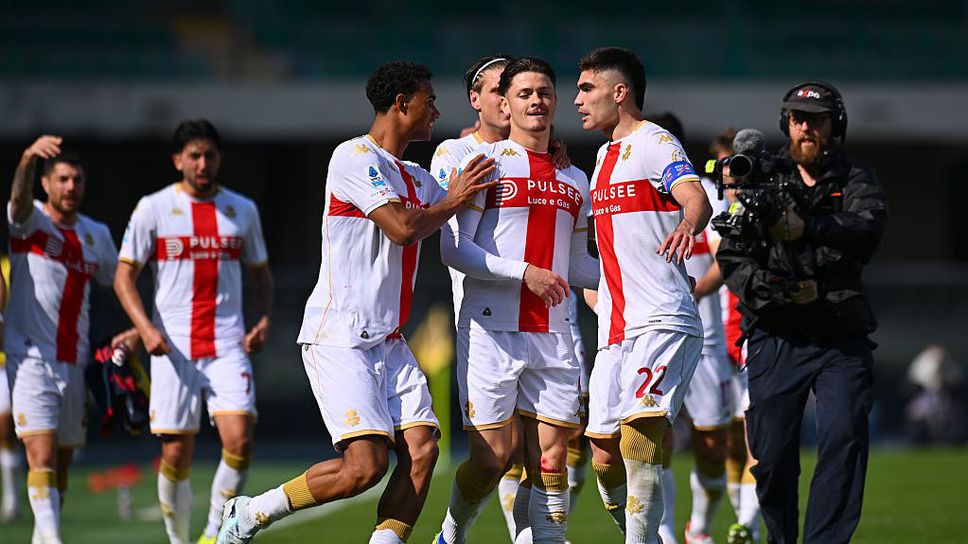 Дженоа спечели във Верона, впечатляващ гол на резерва