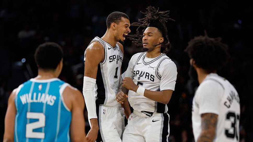 Уембаняма се завърна с гръм и трясък за Спърс