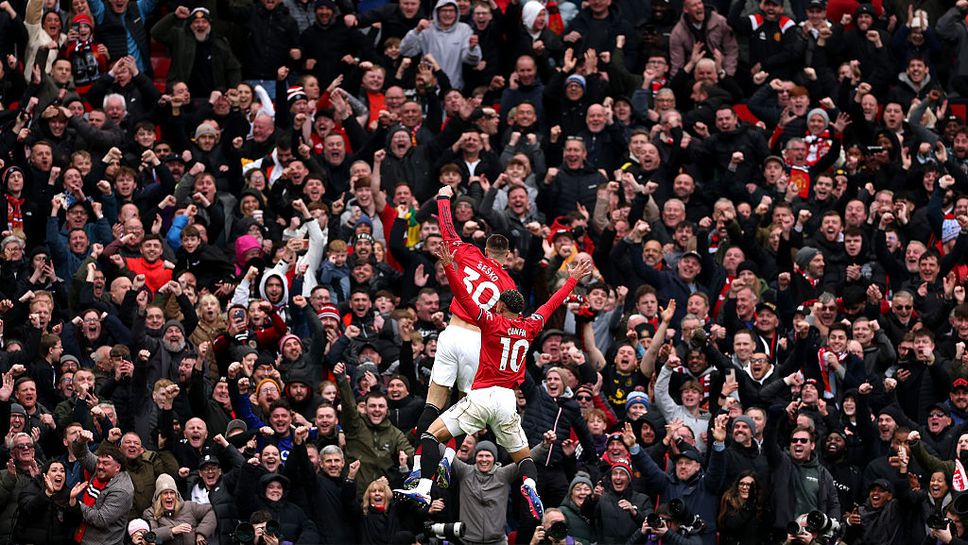 Ман Юнайтед срази Астън Вила и направи важна крачка към място в зона ШЛ, Фернандеш с историческо постижение