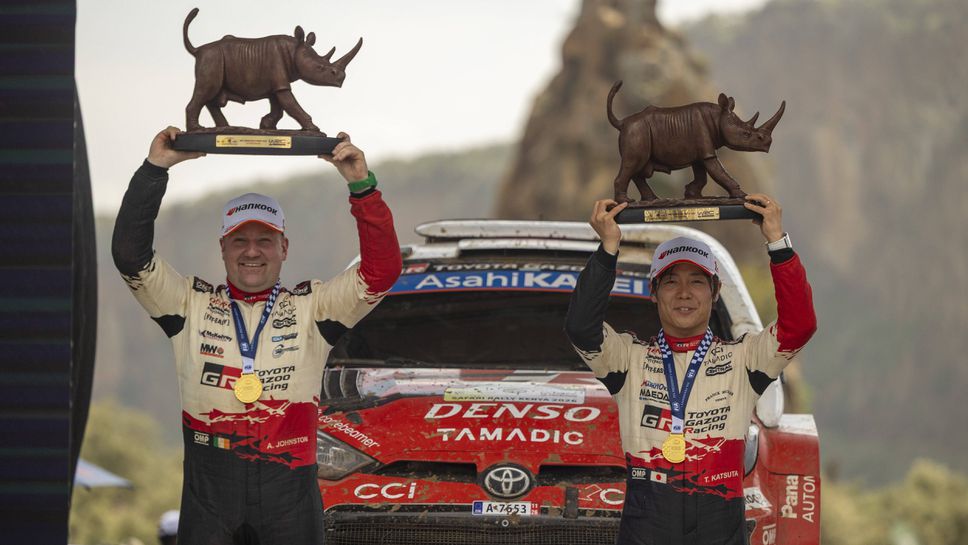 Рали звездите поздравиха Кацута за първата му победа