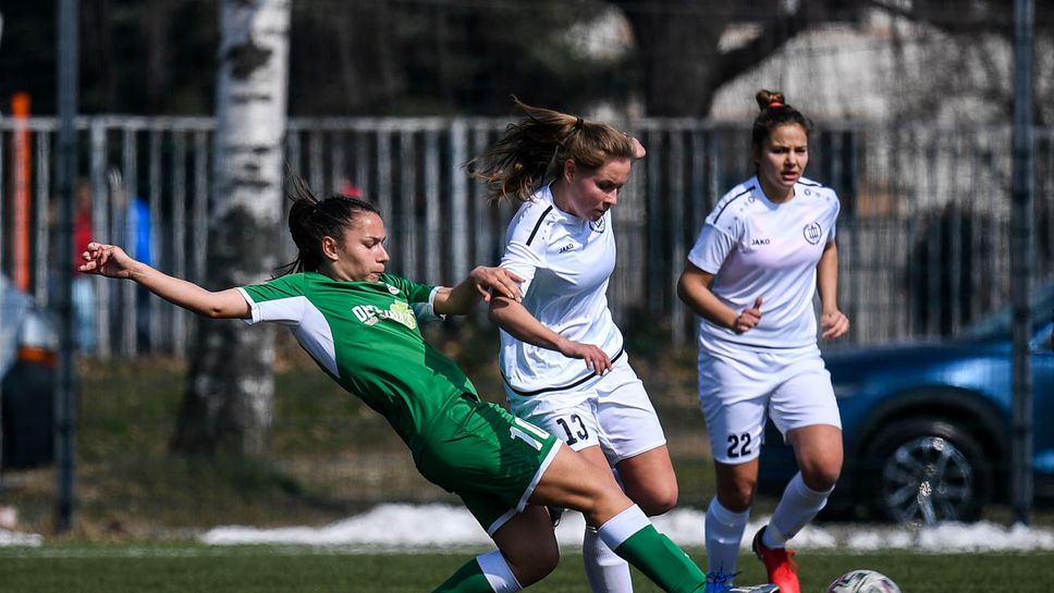 Голямо дерби на полуфиналите за Купата на България по футбол при жените
