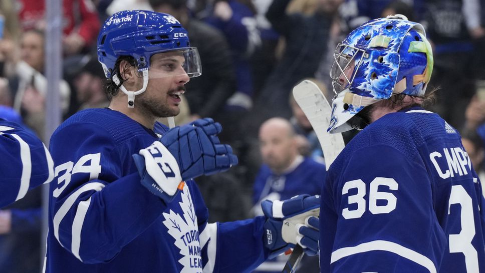 Остън Матюс стана третият играч през сезона, преминал границата от 100 точки