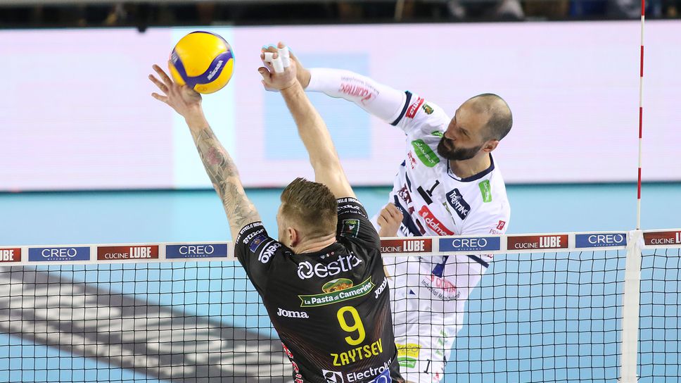 Матей Казийски с уникален рекорд като капитан на Тренто 🏐