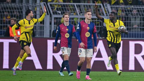  Барселона изигра един от най-слабите си мачове в Дортмунд, само че още веднъж е полуфиналист 