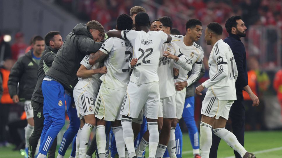 Байерн 2:3 Реал Мадрид, гол на Мбапе