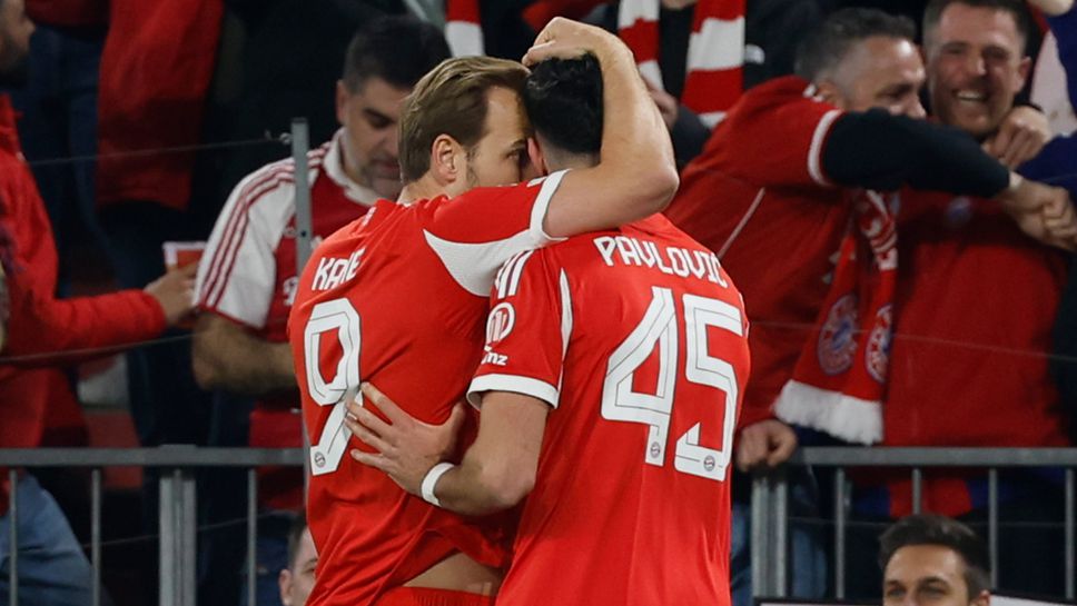 Байерн 2:2 Реал Мадрид, попадение на Кейн