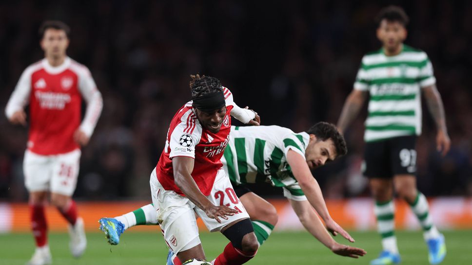 Арсенал 0:0 Спортинг (Лисабон), домакините създават по-чистите положения