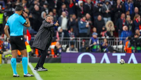 Луис Енрике: Днес съм много горд с отбора си