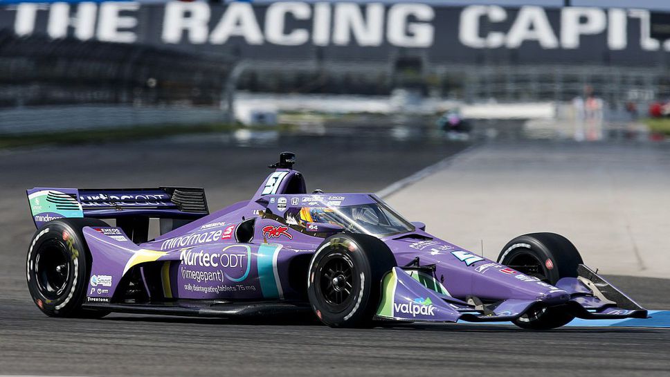 Ромен Грожан с първи полпозишън в Индикар