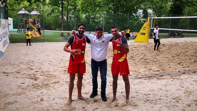 Механджийски/Василев на 1/8-финал в Европа