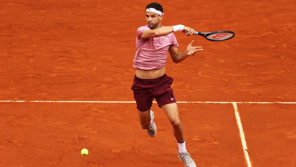 Григор Димитров започва срещу американец на "Ролан Гарос"