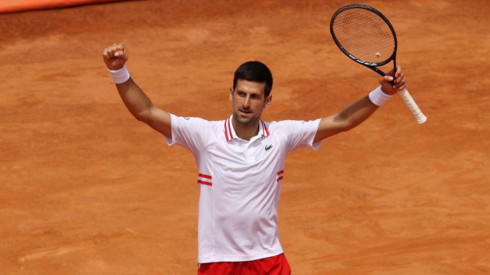 Джокович направи обрат срещу Циципас и се класира за полуфиналите в Рим