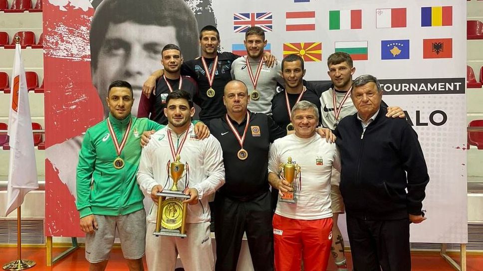 Борците ни с шестима шампиони на турнира в Тирана