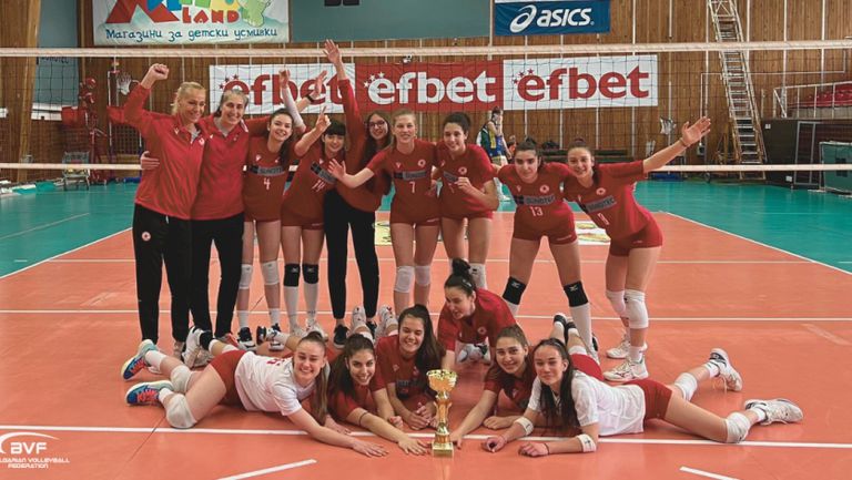 ЦСКА спечели турнира Купа България за момичета под 18 години.