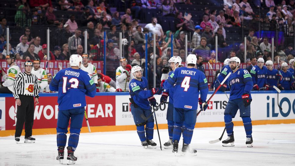 САЩ и Канада с трети победи на Световното първенство по хокей