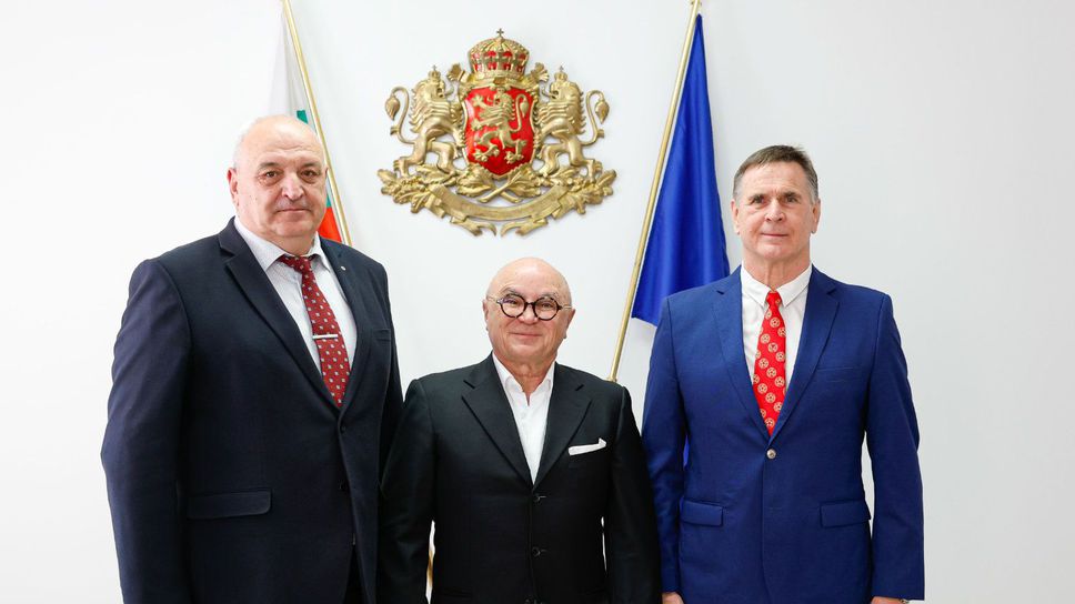 Спортният директор на IJF се срещна със зам.-министър Стоян Андонов
