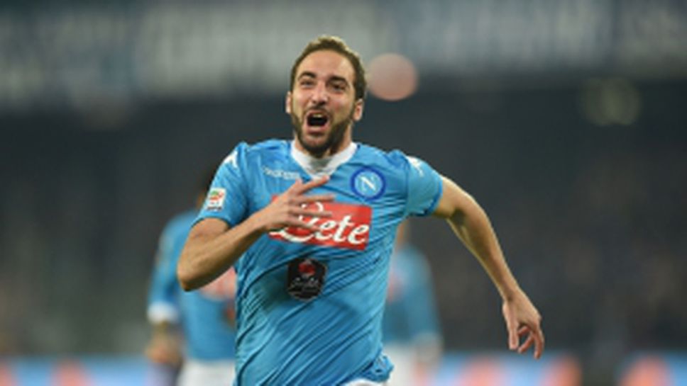 Наполи оглави Серия А след 2:1 над Интер