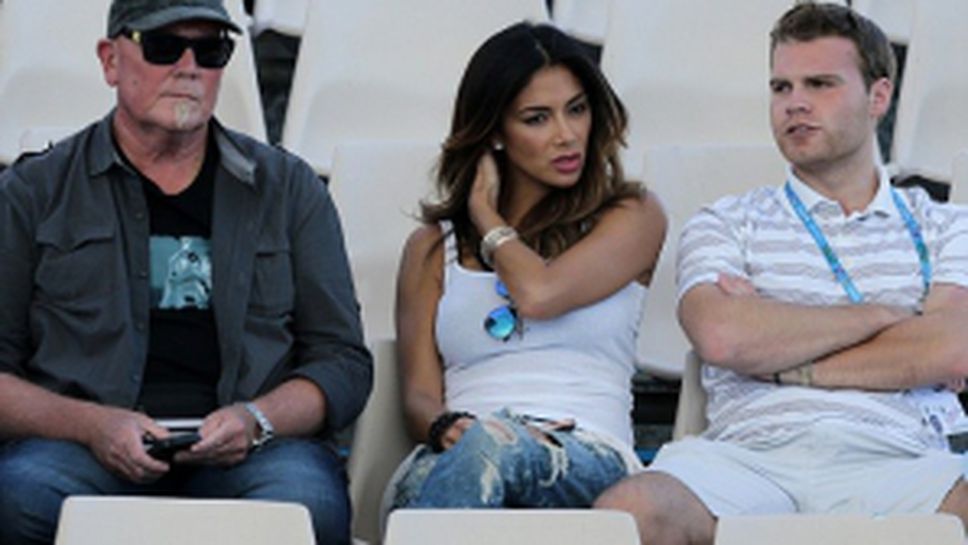 Никол Шерцингер отново на мач на Гришо в Бризбън