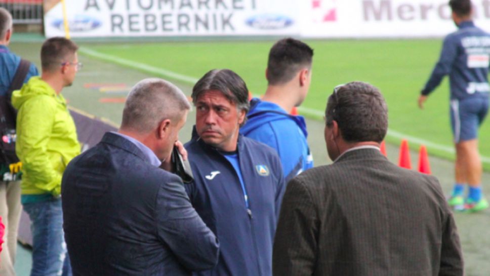 Собствениците на Левски следят тима изкъсо в Словения