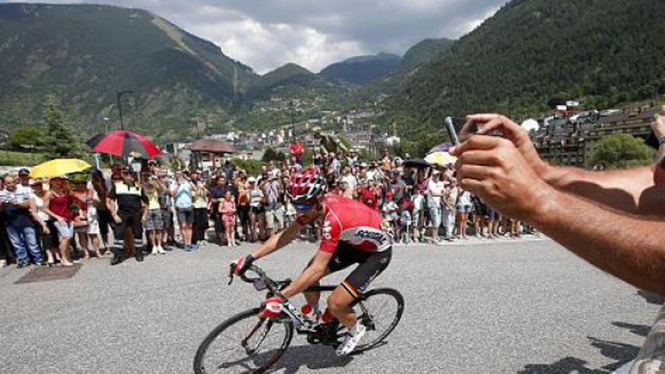 Куриозен край на етапа беляза изкачването на Монт Венту