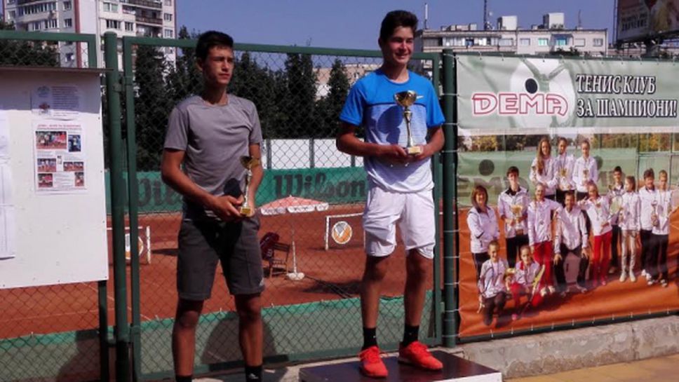 Тенисисти от Русия и Сърбия триумфираха на международния турнир "Дема Къп"
