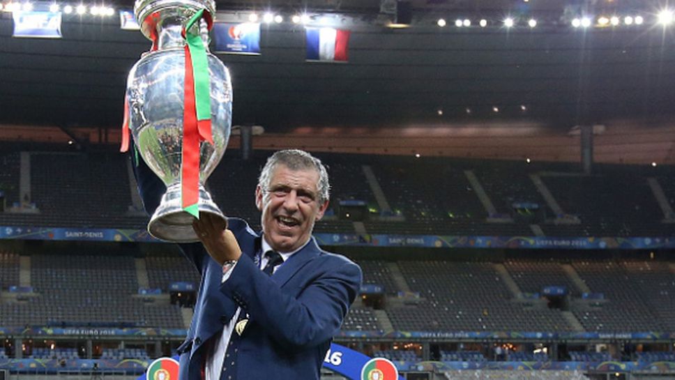 Фернандо Сантош остава начело на Португалия до Евро 2020