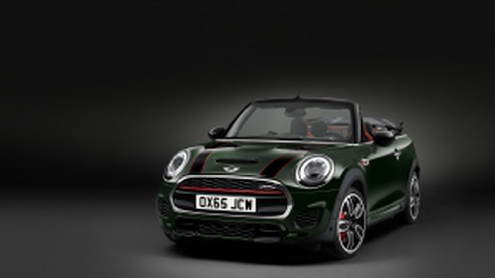 Новото MINI John Cooper Works Cabrio