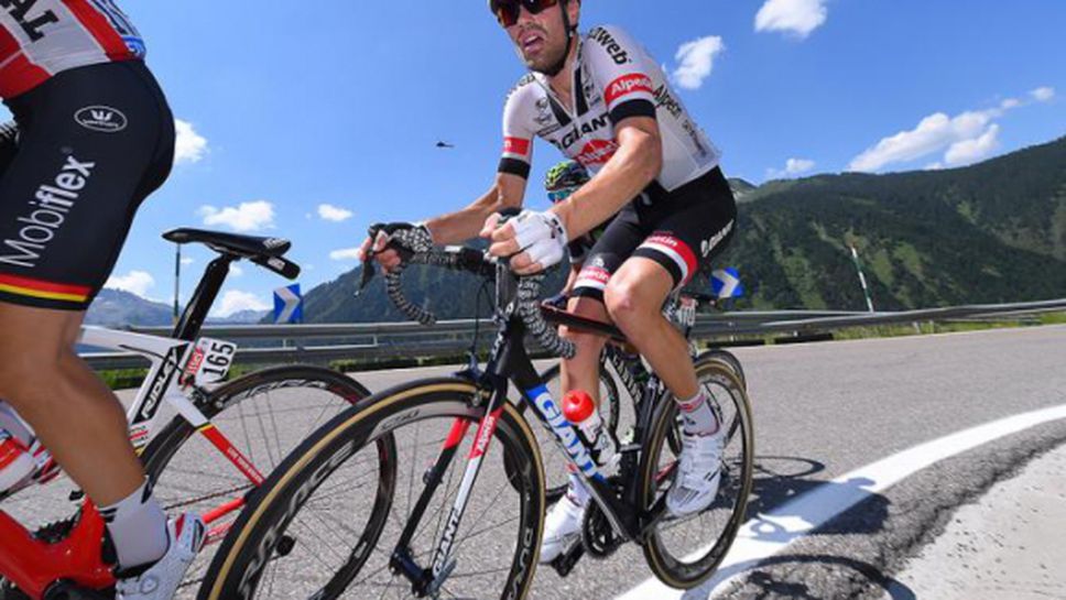Том Дюмулен прекрати участие в Тур дьо Франс