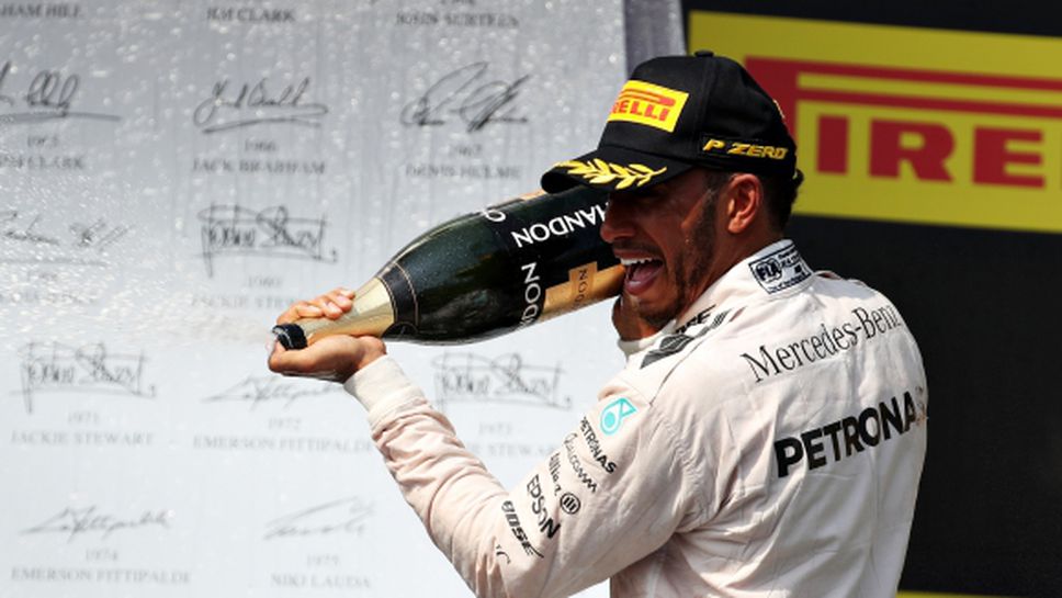 След победа в Унгария Хамилтън е новият лидер във Формула 1
