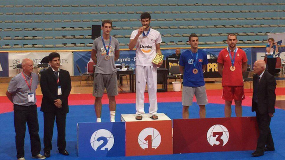 Теодор Георгиев с бронз от Европейското по таекуондо за студенти