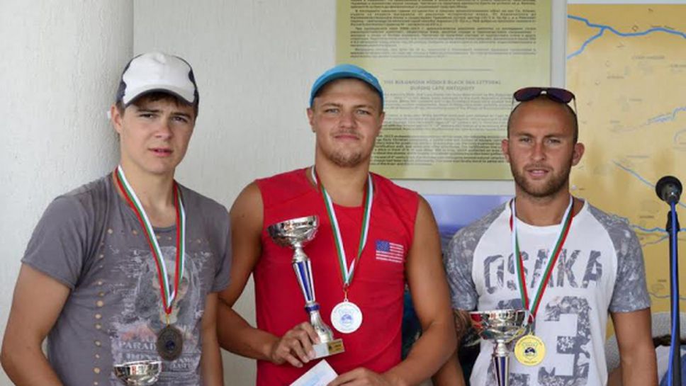 Венцислав Айдарски и Василики Кадоглу спечелиха плувния маратон "Археология" в Бяла (снимки)