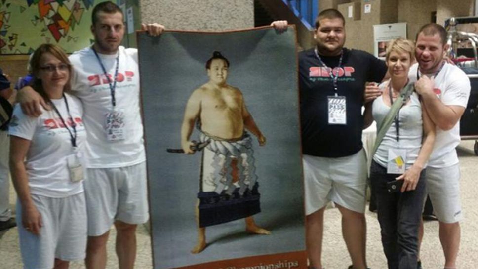 Българските сумисти се разминаха с медалите на СП в Монголия