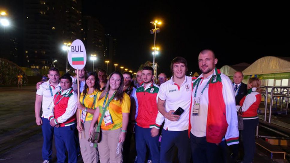 Вдигнаха българското знаме в Олимпийското село в Рио
