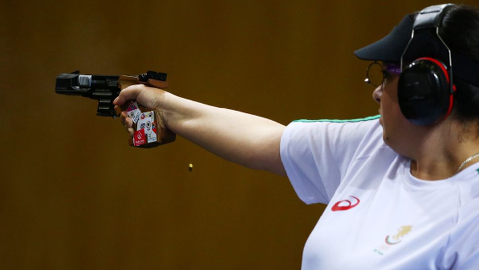 Антоанета Бонева не влезе във финала на 10 м пистолет