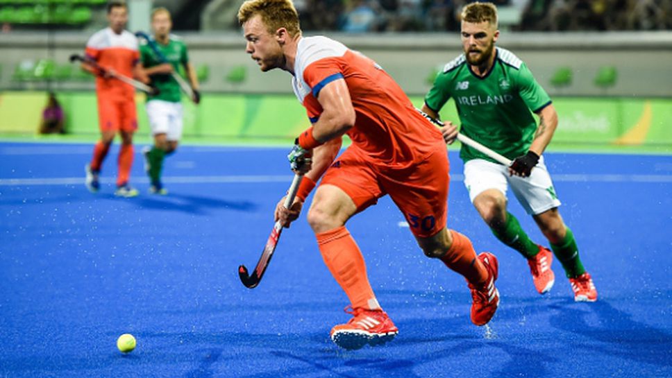 Холандия разгроми Ирландия на олимпийския турнир по хокей на трева при мъжете