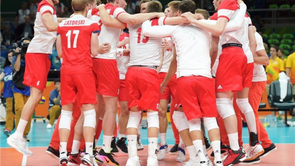 Полша с измъчено 3:2 над Иран! Грозни сцени накрая
