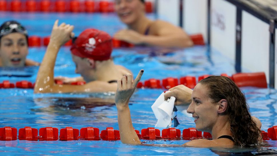 Златен олимпийски требъл за Катинка Хосшу в Рио