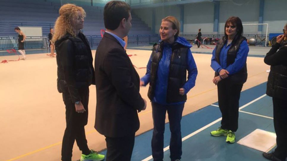 Кметът на Флорианополис пожела медали на родните гимнастички