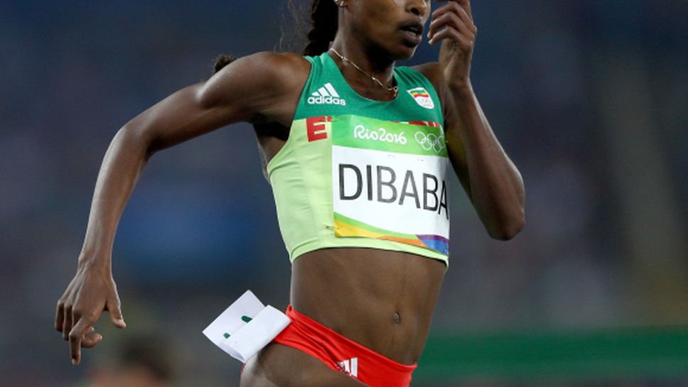 Гензебе Дибаба се класира с лекота за финала на 1500 метра