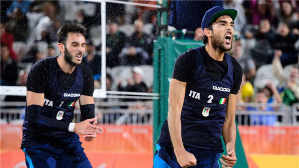 Италианци за първи път на полуфинали на Олимпиада в плажния волейбол
