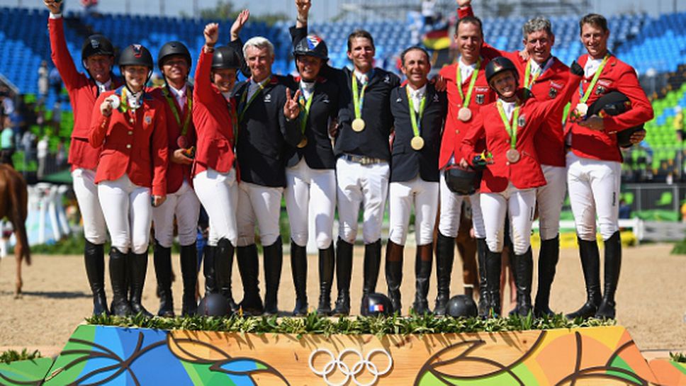 Франция спечели отборното състезание в конния спорт