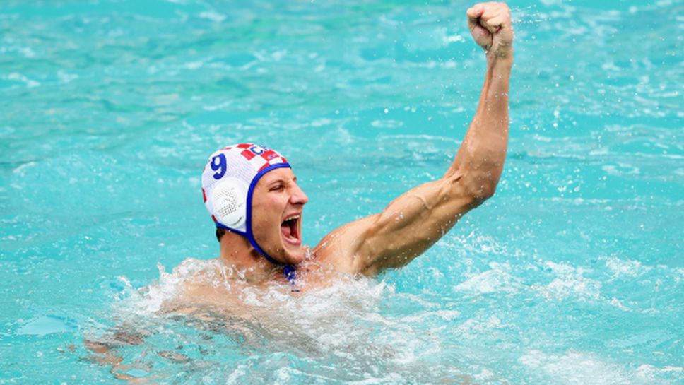 Хърватия отива на финал в турнира по водна топка, ще защитава титлата си от Лондон 2012