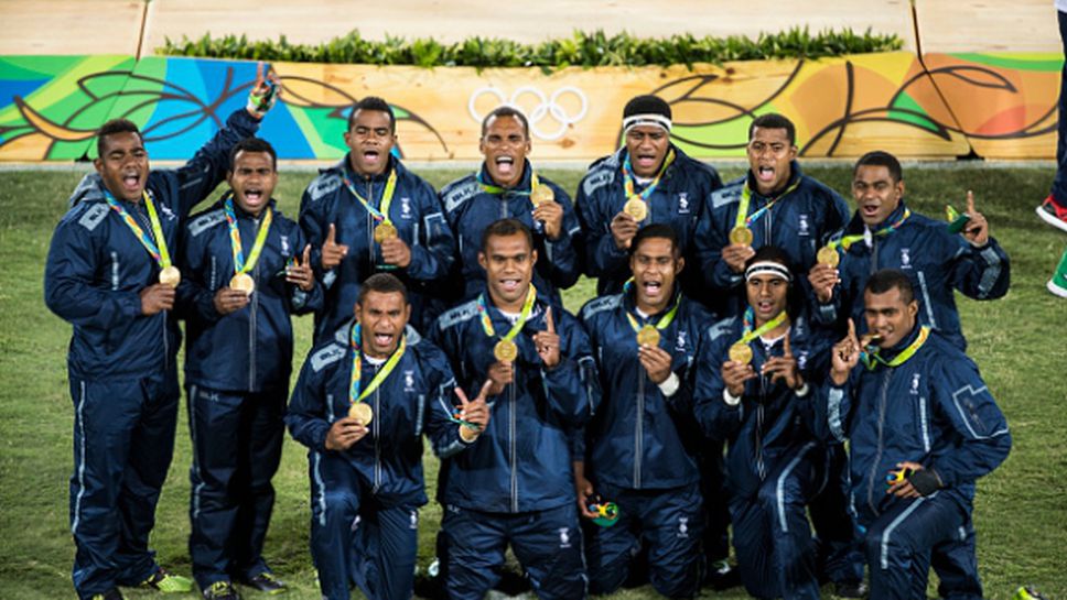 Златните медалисти от Фиджи се прибраха в родината си