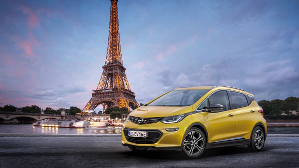 "Е" като електрификация: световна премиера на Opel Ampera-e в Париж