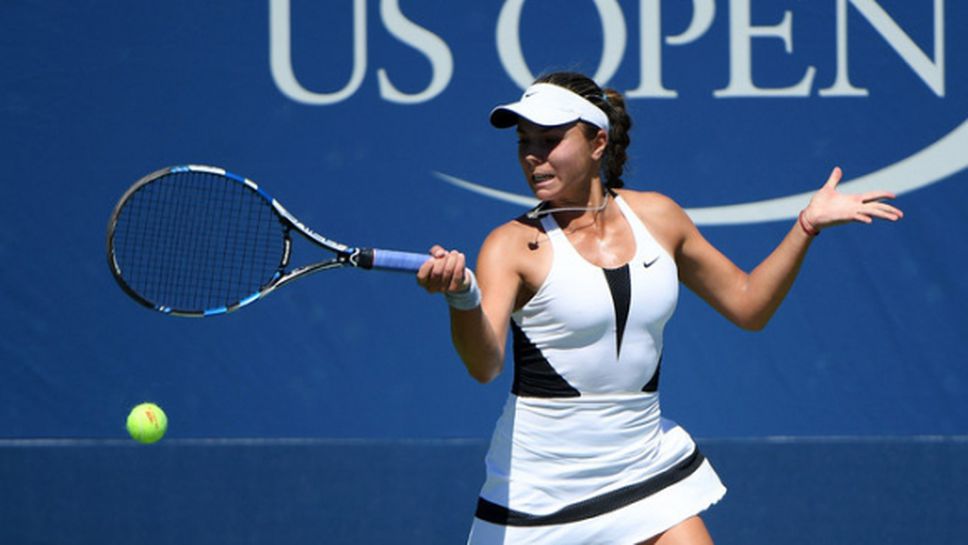 Виктория Томова с победата на деня на старта на US Open